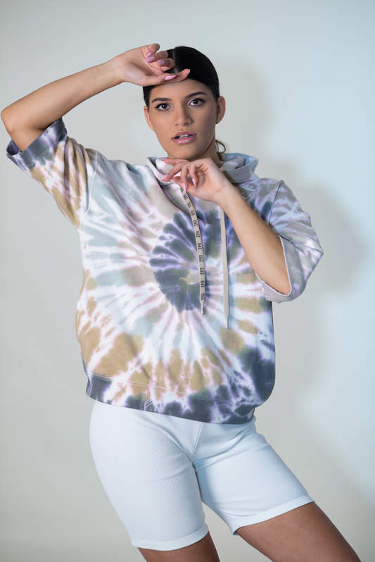 HALF Hoodie Tie Dye
