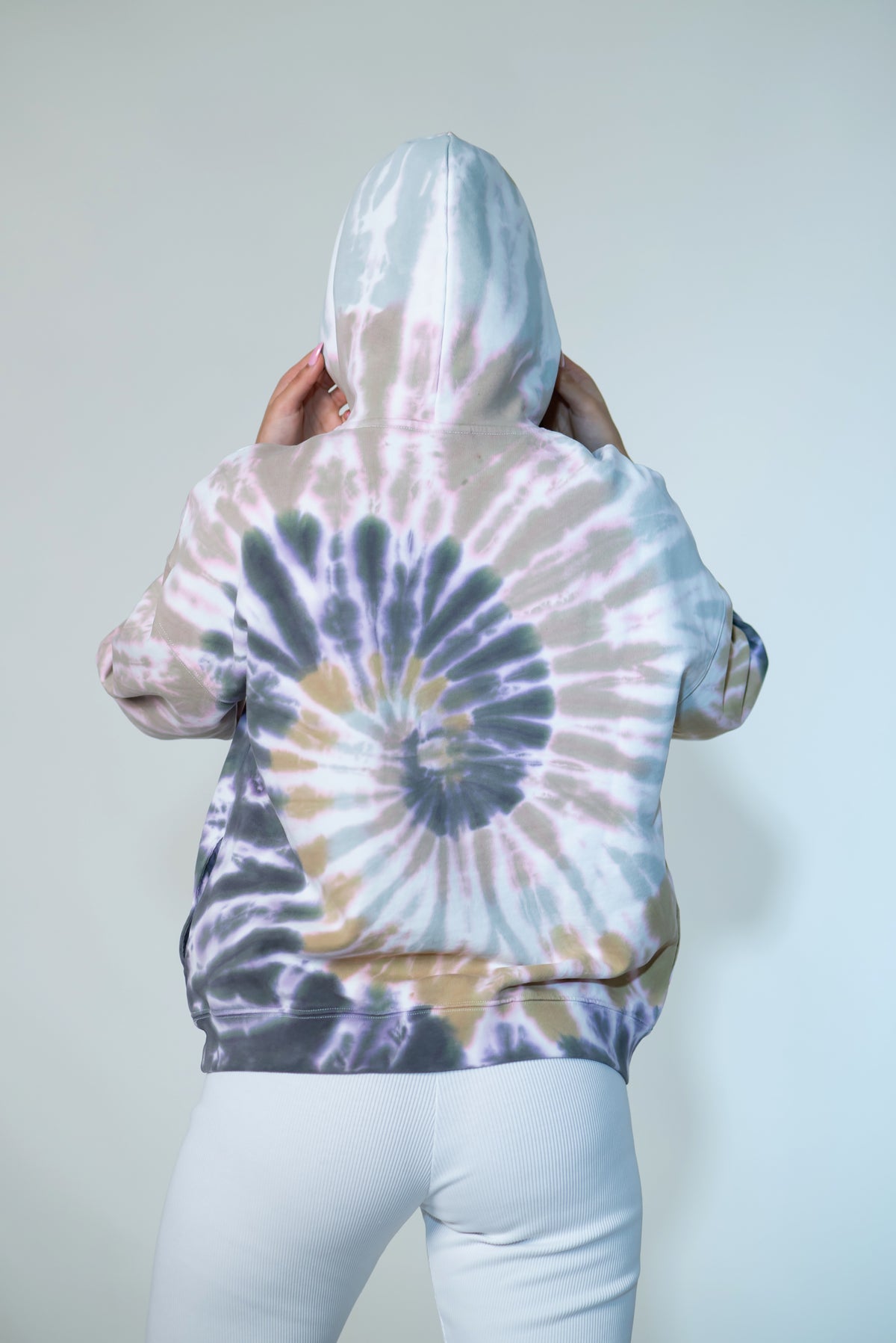 HALF Hoodie Tie Dye
