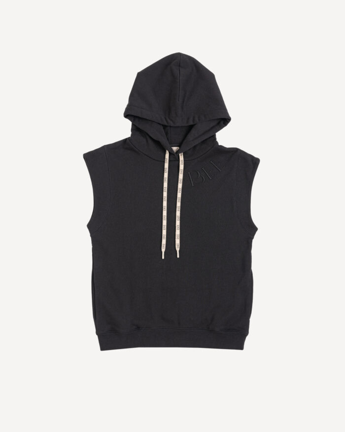 CHILL VEST Hoodie Black - Image 3