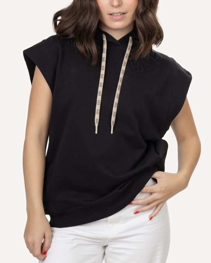 CHILL VEST Hoodie Black
