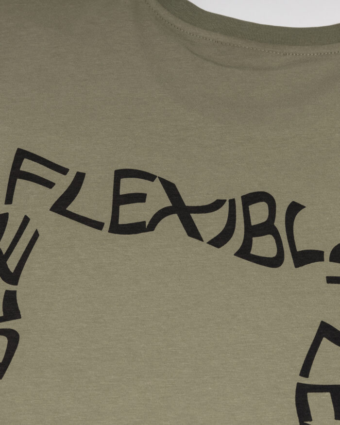 Unisex "FLEXIBLE" T-Shirt Kaki - Image 3